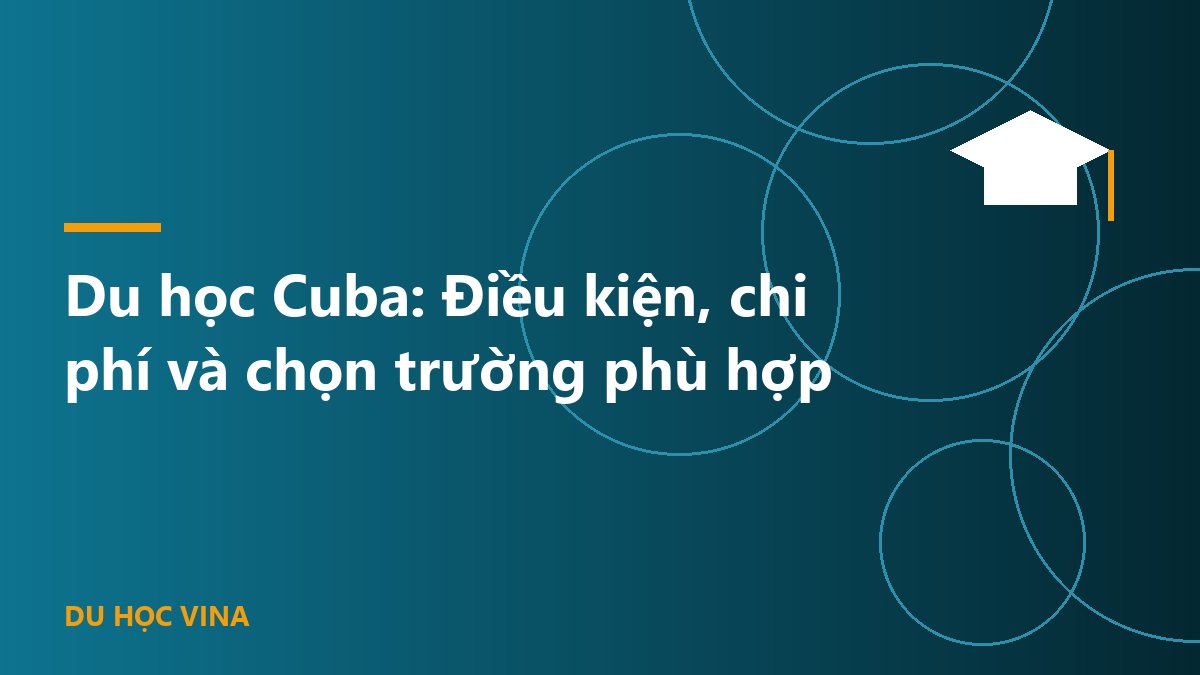 Du học Cuba: Điều kiện, chi phí và chọn trường phù hợp