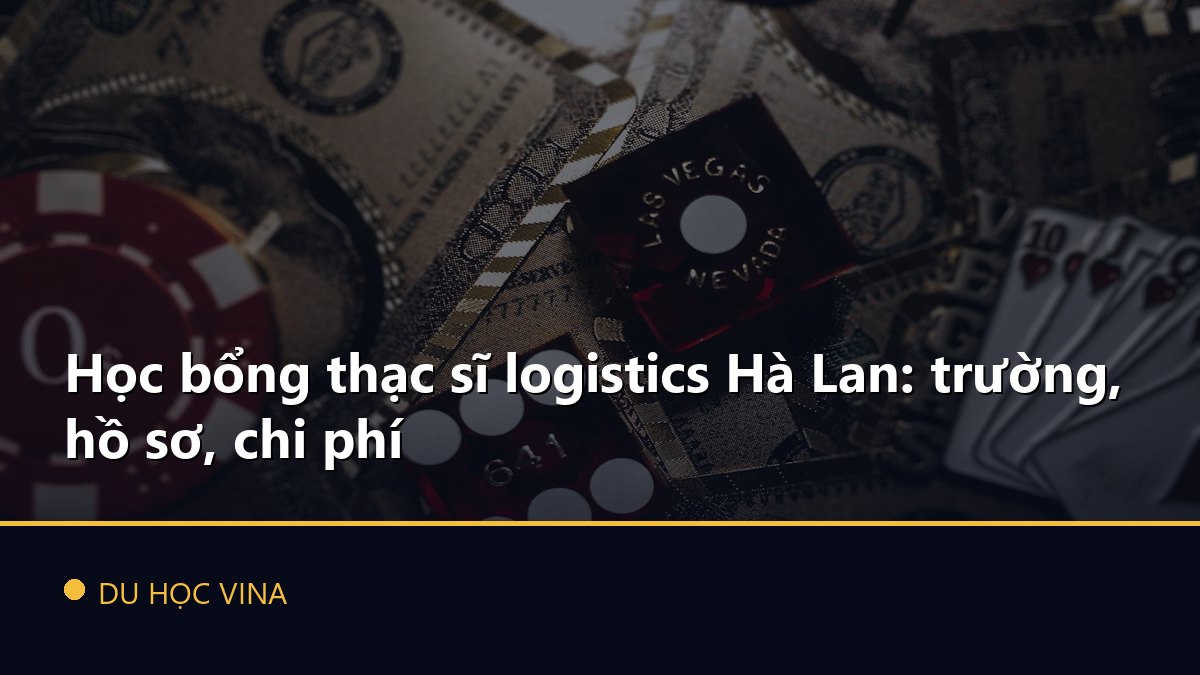 Học bổng thạc sĩ logistics Hà Lan: trường, hồ sơ, chi phí