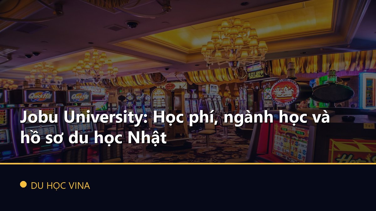 Jobu University: Học phí, ngành học và hồ sơ du học Nhật