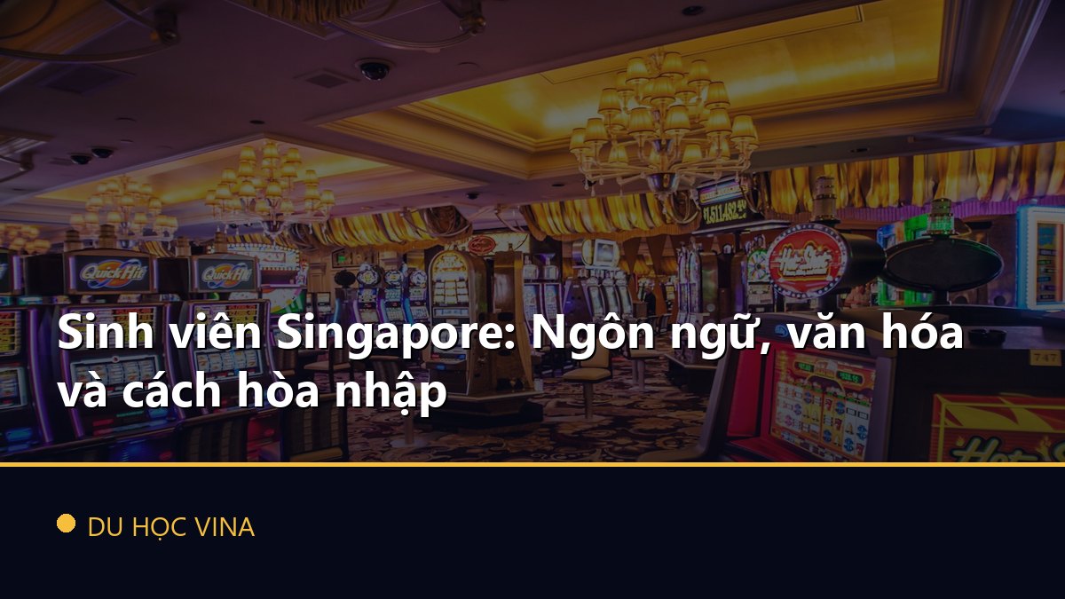 Sinh viên Singapore: Ngôn ngữ, văn hóa và cách hòa nhập