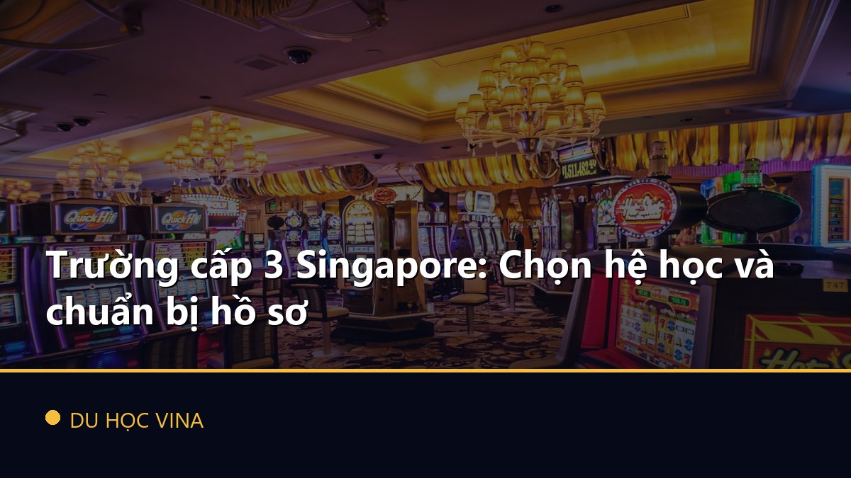 Trường cấp 3 Singapore: Chọn hệ học và chuẩn bị hồ sơ